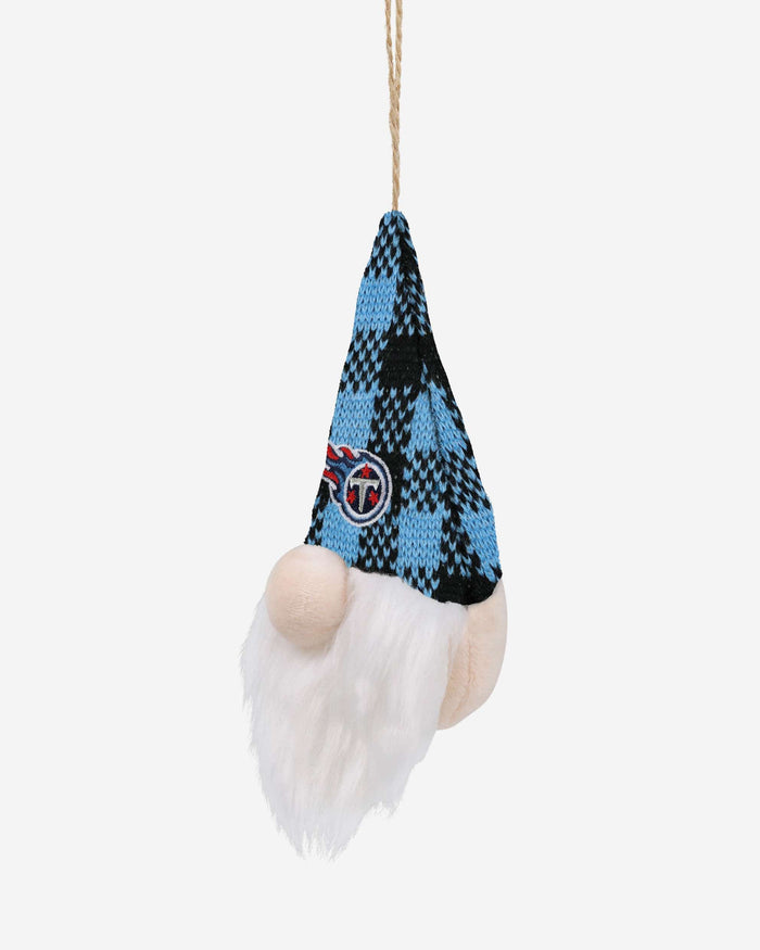 Tennessee Titans Plaid Hat Plush Gnome Ornament FOCO - FOCO.com