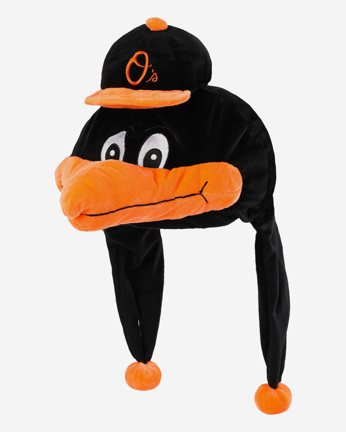 The Oriole Bird Baltimore Orioles Mascot Plush Hat FOCO - FOCO.com