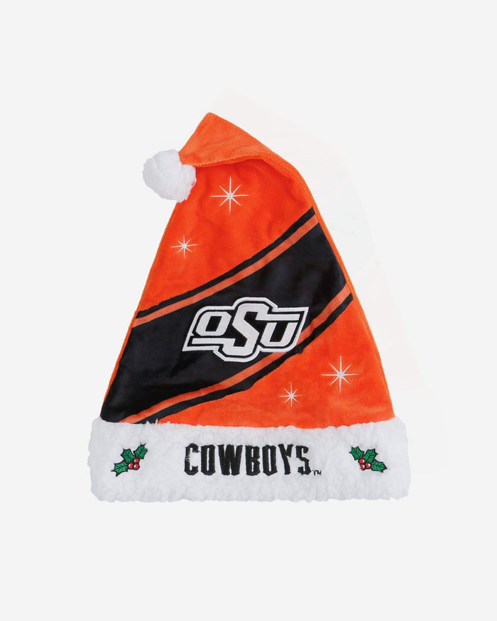 Oklahoma State Cowboys High End Santa Hat FOCO - FOCO.com