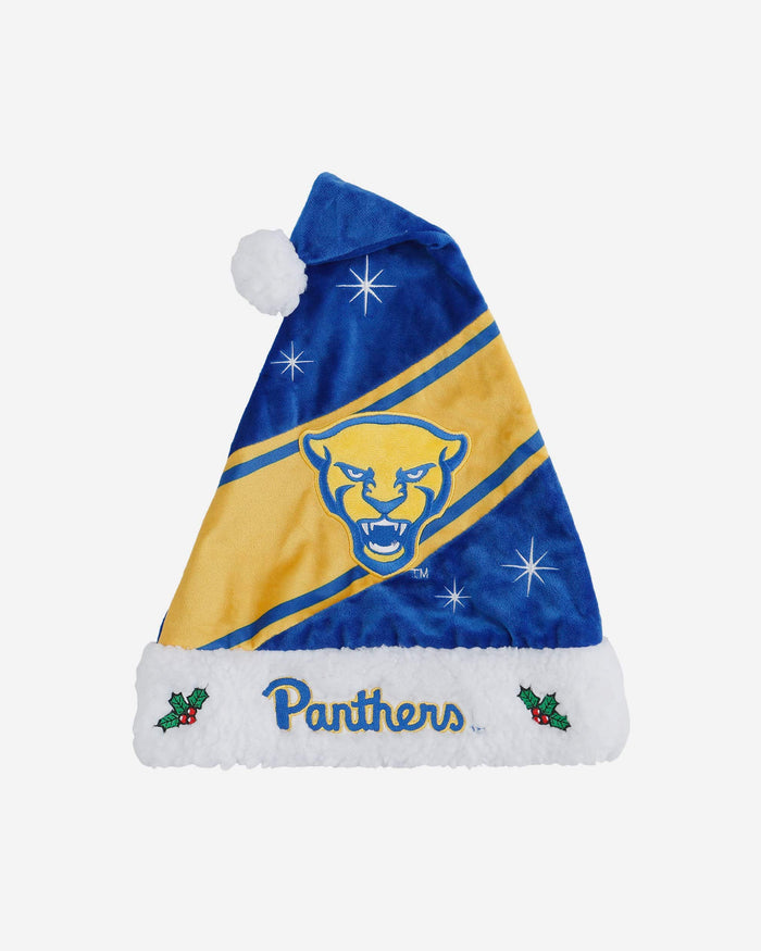 Pittsburgh Panthers High End Santa Hat FOCO - FOCO.com