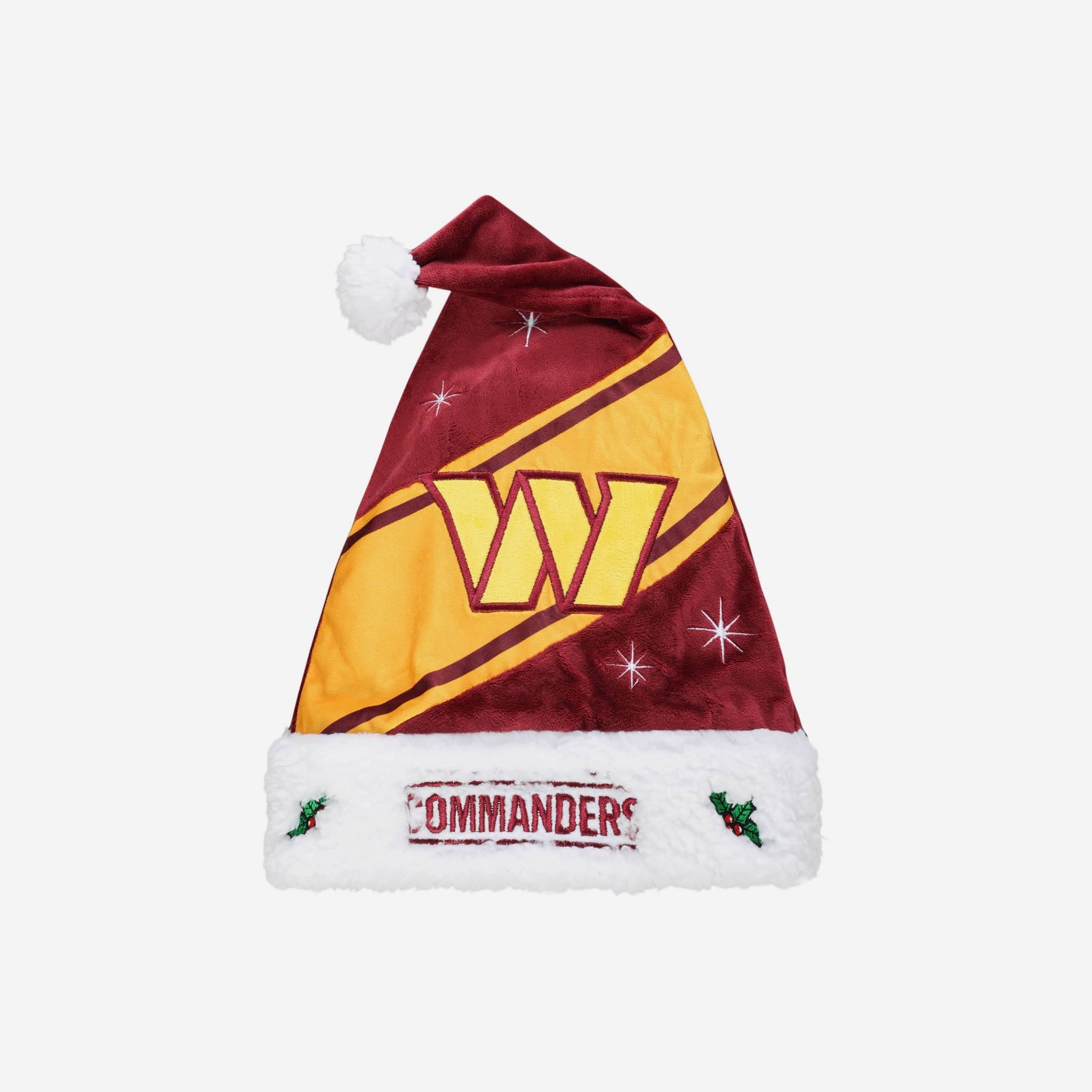 Washington Commanders High End Santa Hat FOCO - Main Image