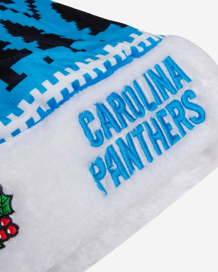Carolina Panthers Family Holiday Santa Hat FOCO - FOCO.com
