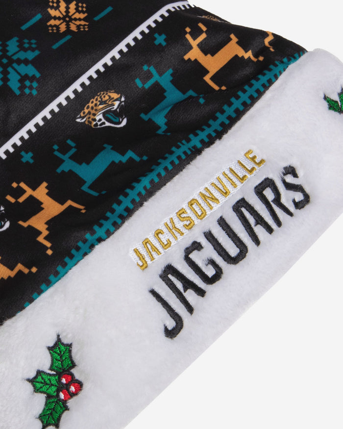 Jacksonville Jaguars Family Holiday Santa Hat FOCO - FOCO.com