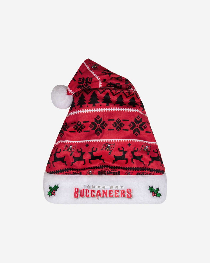 Tampa Bay Buccaneers Family Holiday Santa Hat FOCO - FOCO.com