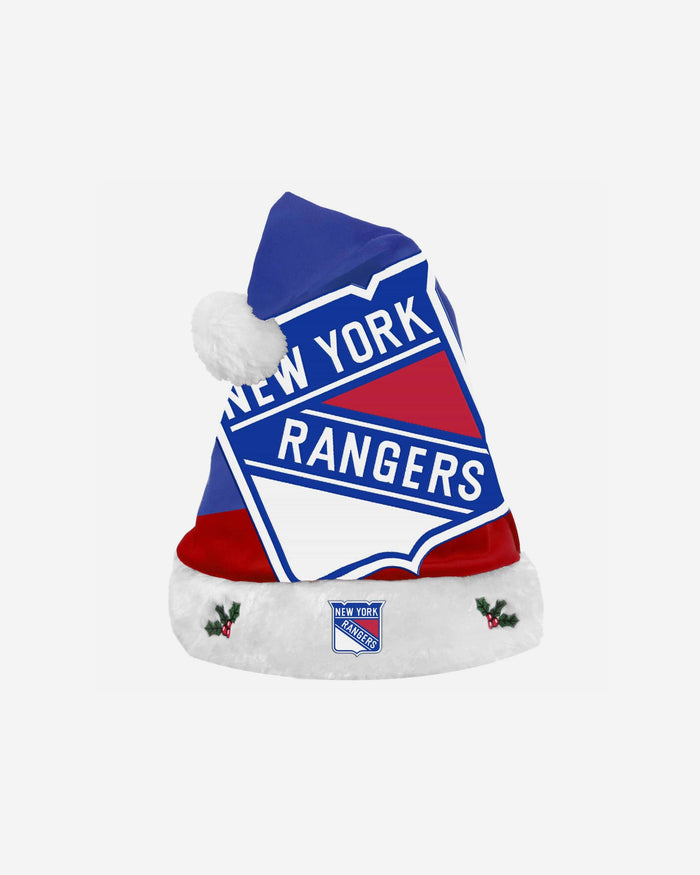 New York Rangers Season Spirit Basic Santa Hat FOCO - FOCO.com