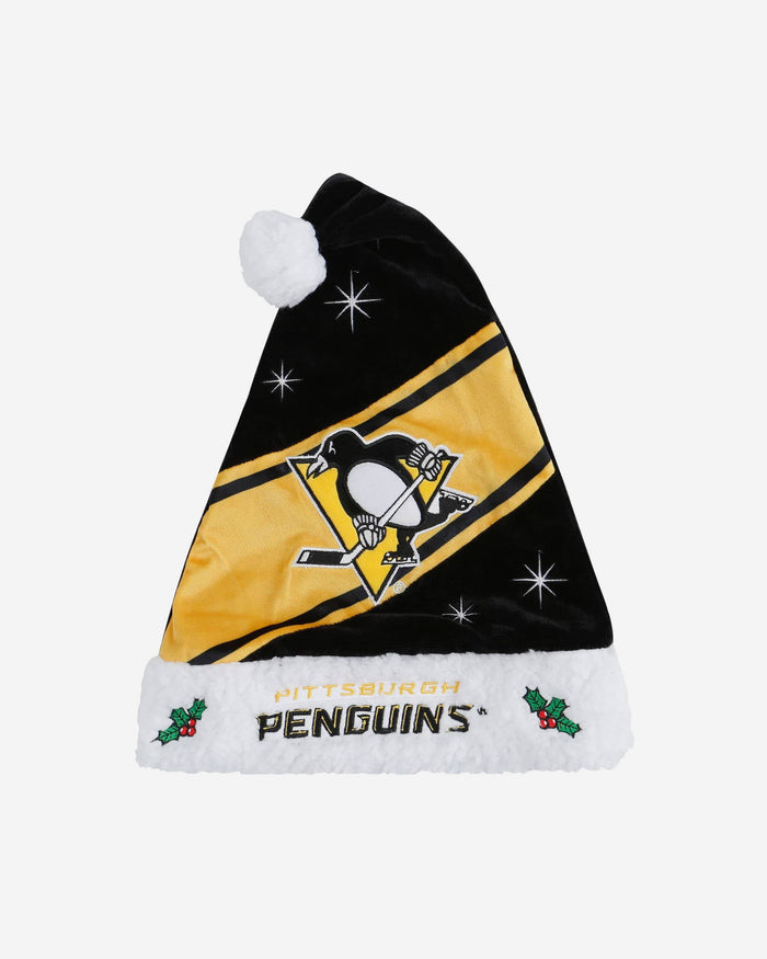 Pittsburgh Penguins High End Santa Hat FOCO - FOCO.com