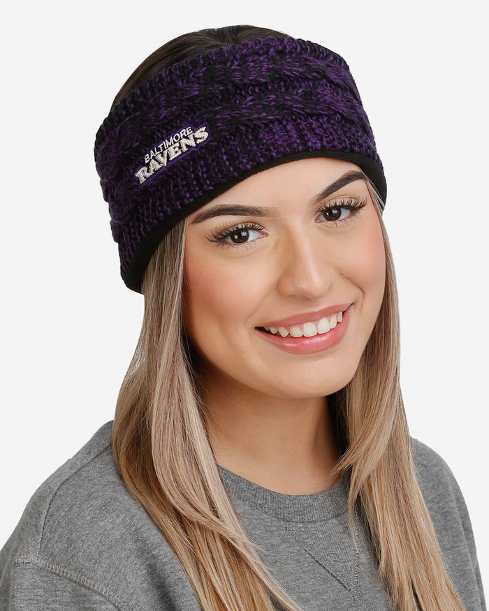 Baltimore Ravens Womens Colorblend Headband FOCO - FOCO.com