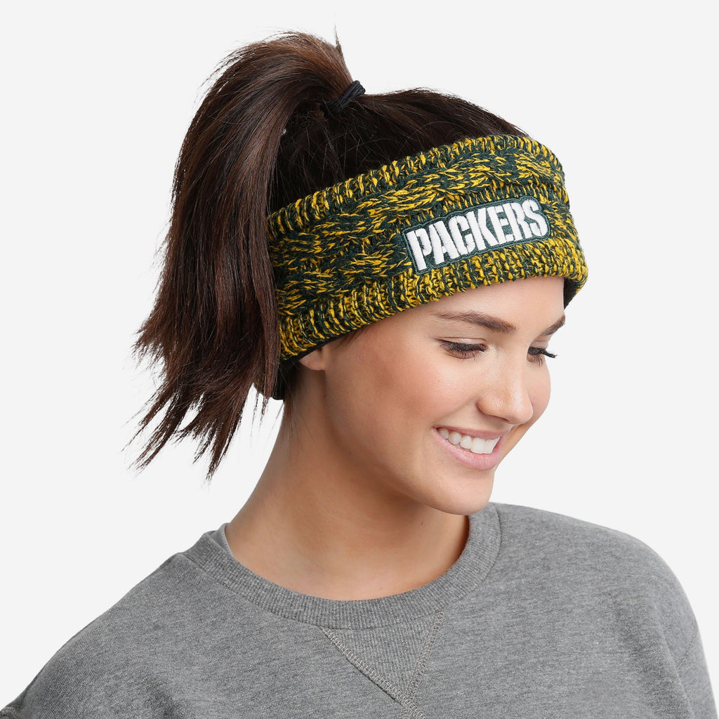 Green Bay Packers Womens Colorblend Headband FOCO - FOCO.com