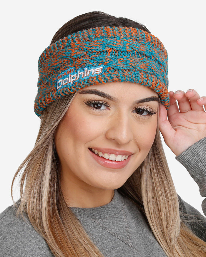 Miami Dolphins Womens Colorblend Headband FOCO - FOCO.com