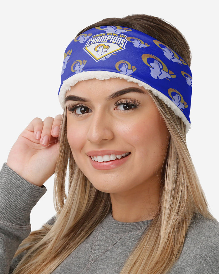 Los Angeles Rams Super Bowl LVI Champions Headband FOCO - FOCO.com