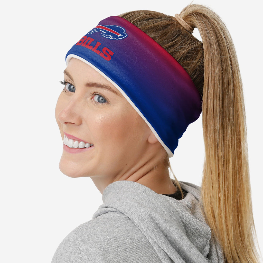 Buffalo Bills Womens Gradient Printed Headband FOCO - FOCO.com