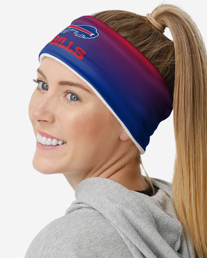 Buffalo Bills Womens Gradient Printed Headband FOCO - FOCO.com
