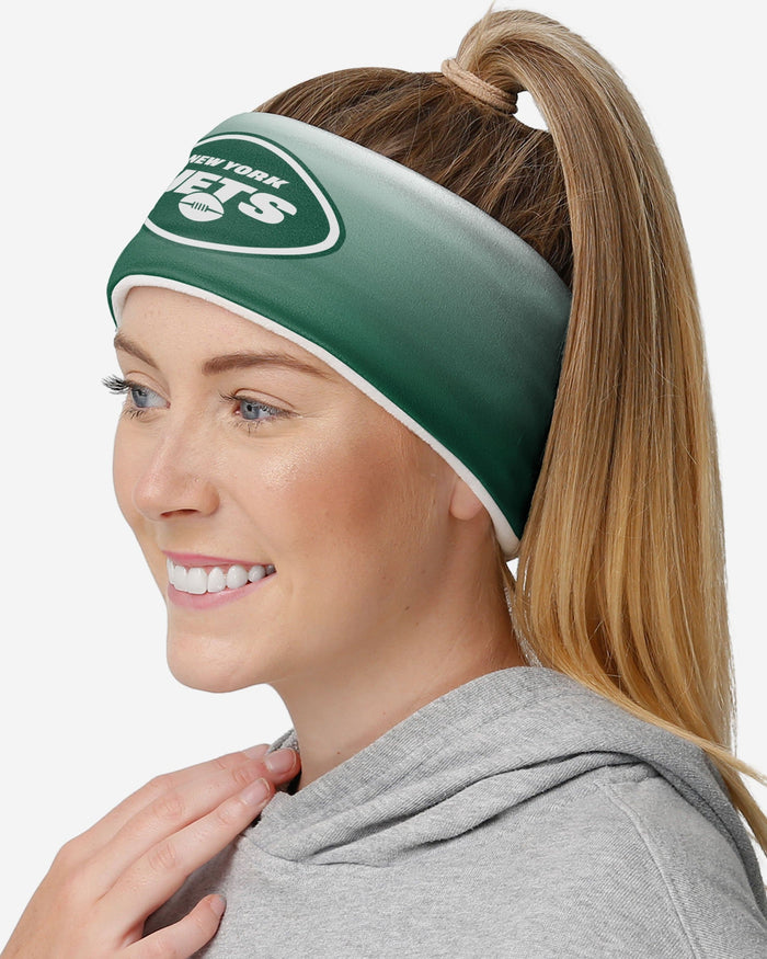 New York Jets Womens Gradient Printed Headband FOCO - FOCO.com