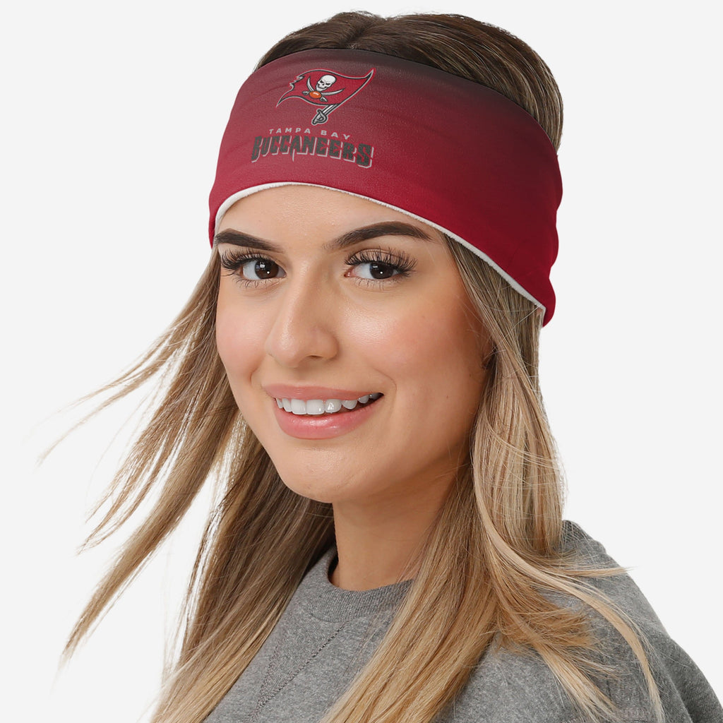 Tampa Bay Buccaneers Womens Gradient Printed Headband FOCO - FOCO.com