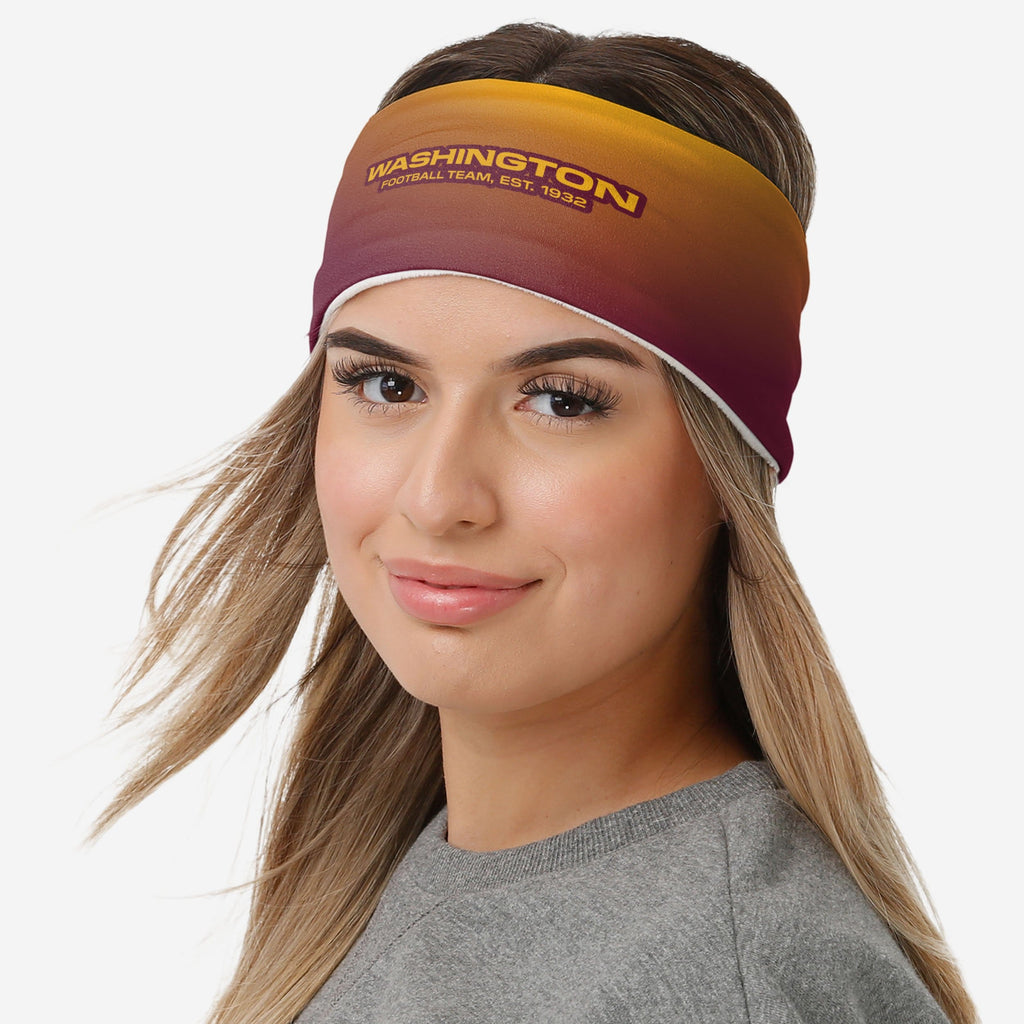 Washington Commanders Original Womens Gradient Printed Headband FOCO - FOCO.com