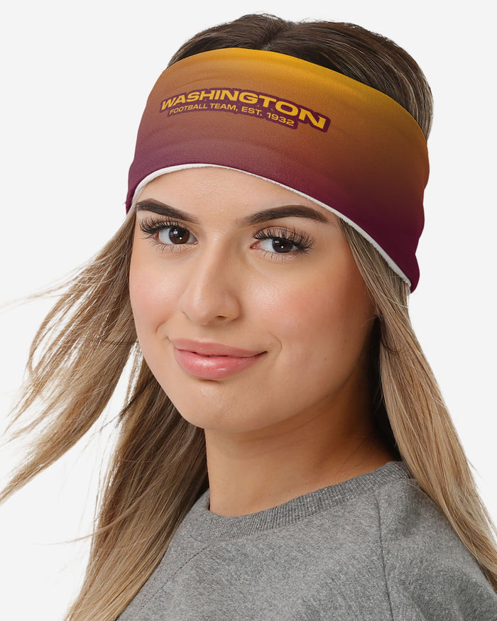 Washington Commanders Original Womens Gradient Printed Headband FOCO - FOCO.com