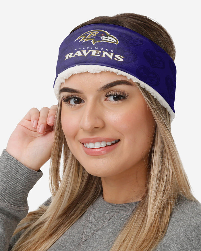 Baltimore Ravens Womens Head Start Headband FOCO - FOCO.com