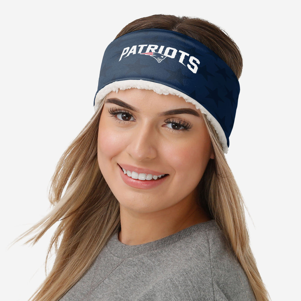 New England Patriots Womens Head Start Headband FOCO - FOCO.com