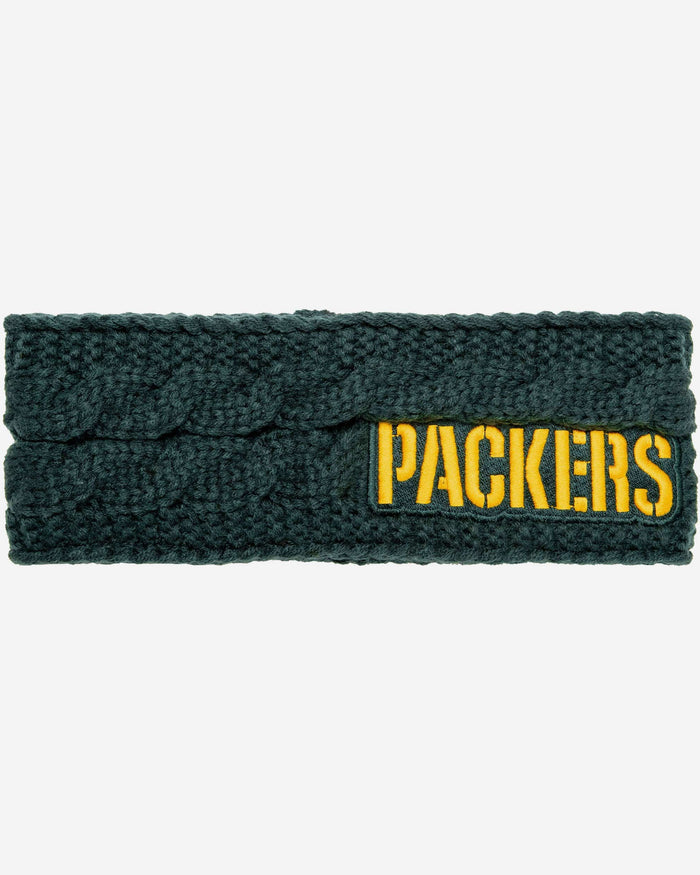 Green Bay Packers Womens Knit Fit Headband FOCO - FOCO.com