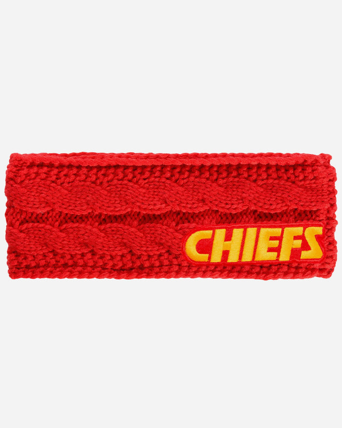 Kansas City Chiefs Womens Knit Fit Headband FOCO - FOCO.com