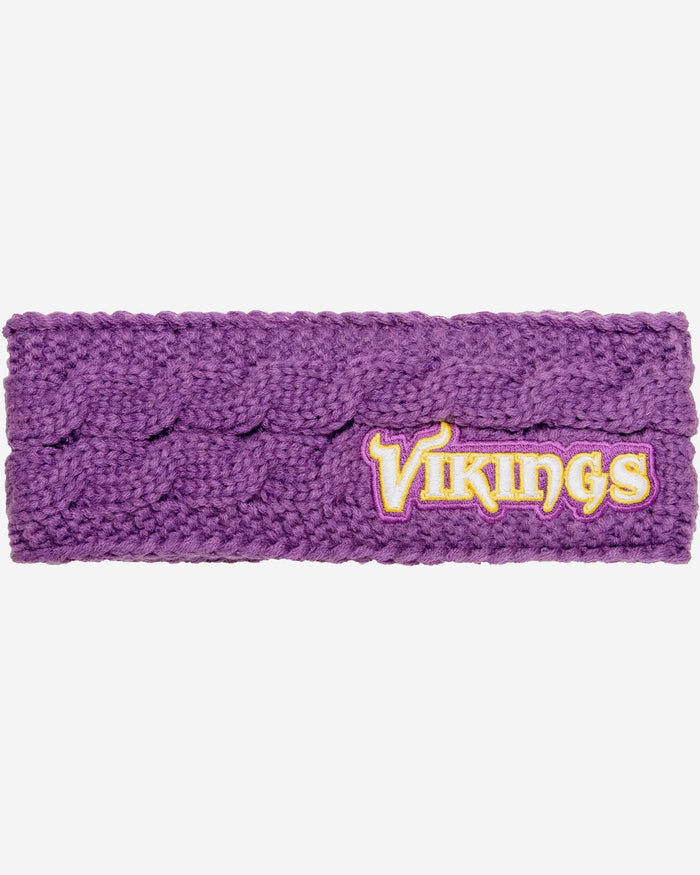 Minnesota Vikings Womens Knit Fit Headband FOCO - FOCO.com