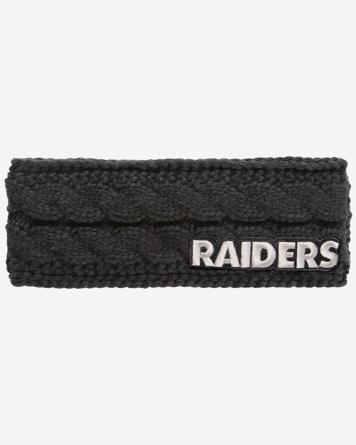 Las Vegas Raiders Womens Knit Fit Headband FOCO - FOCO.com
