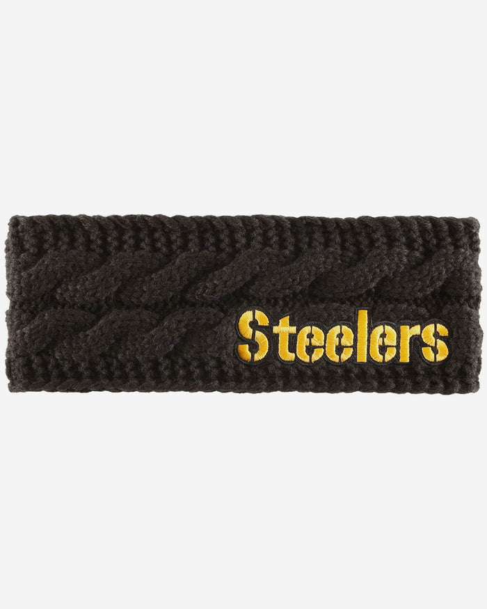 Pittsburgh Steelers Womens Knit Fit Headband FOCO - FOCO.com