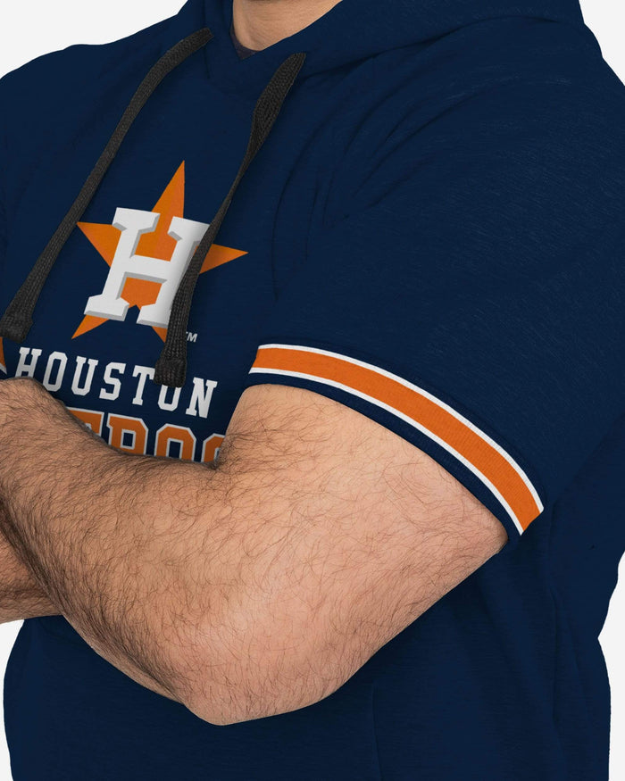 Houston Astros Short Sleeve Hoodie FOCO - FOCO.com