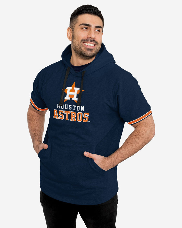 Houston Astros Short Sleeve Hoodie FOCO S - FOCO.com