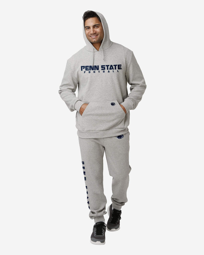 Penn State Nittany Lions Gray Woven Hoodie FOCO - FOCO.com