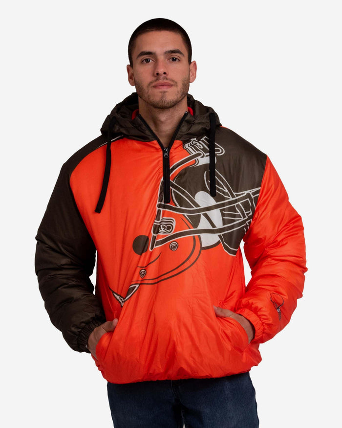 Cleveland Browns Tundra Puffy Poly Fill Pullover FOCO S - FOCO.com