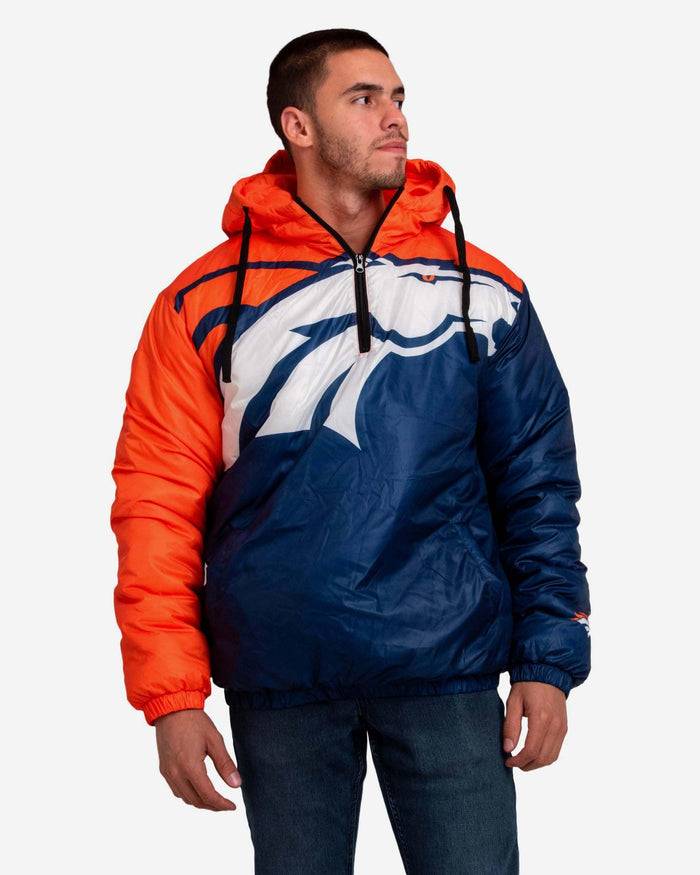 Denver Broncos Tundra Puffy Poly Fill Pullover FOCO S - FOCO.com