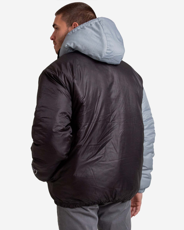 Las Vegas Raiders Tundra Puffy Poly Fill Pullover FOCO - FOCO.com