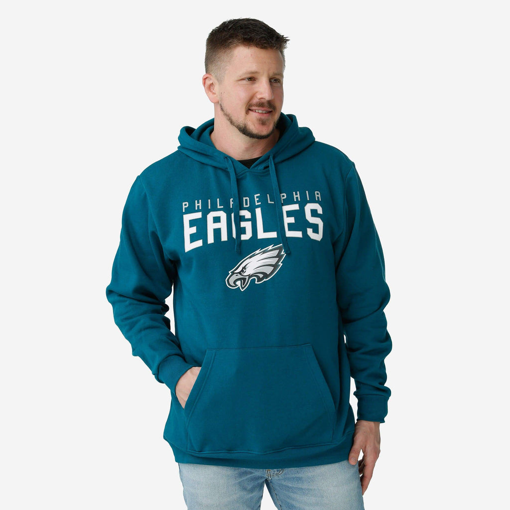 Philadelphia Eagles Solid Hoodie FOCO S - FOCO.com