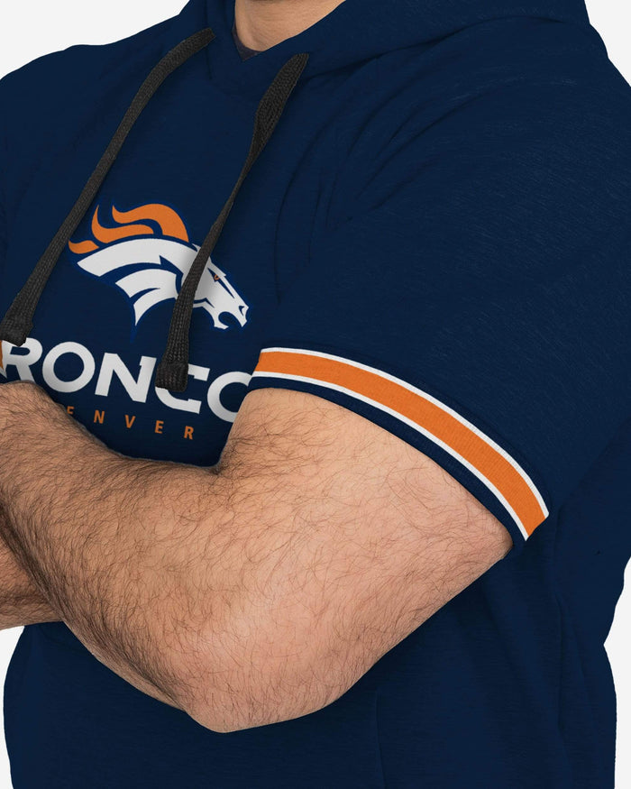Denver Broncos Short Sleeve Hoodie FOCO - FOCO.com