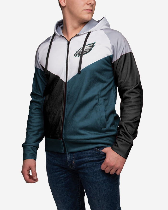 Philadelphia Eagles Hooded Track Jacket FOCO - FOCO.com