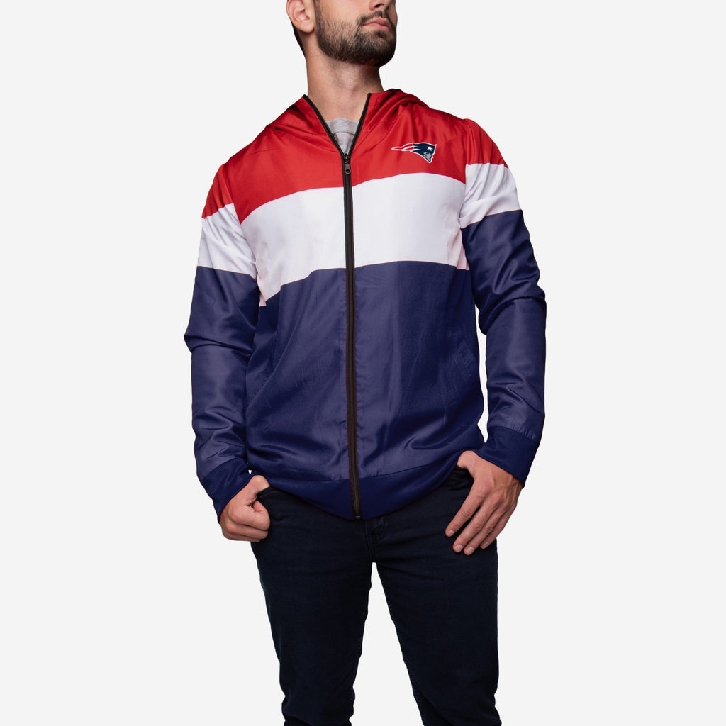 New England Patriots Hooded Gameday Jacket FOCO - FOCO.com