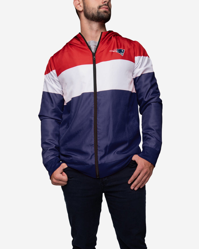 New England Patriots Hooded Gameday Jacket FOCO - FOCO.com