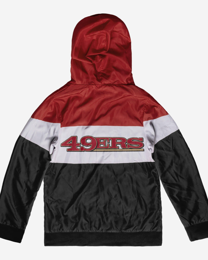 San Francisco 49ers Hooded Gameday Jacket FOCO - FOCO.com