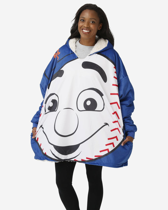 Mr Met New York Mets Reversible Mascot Hoodeez FOCO - FOCO.com