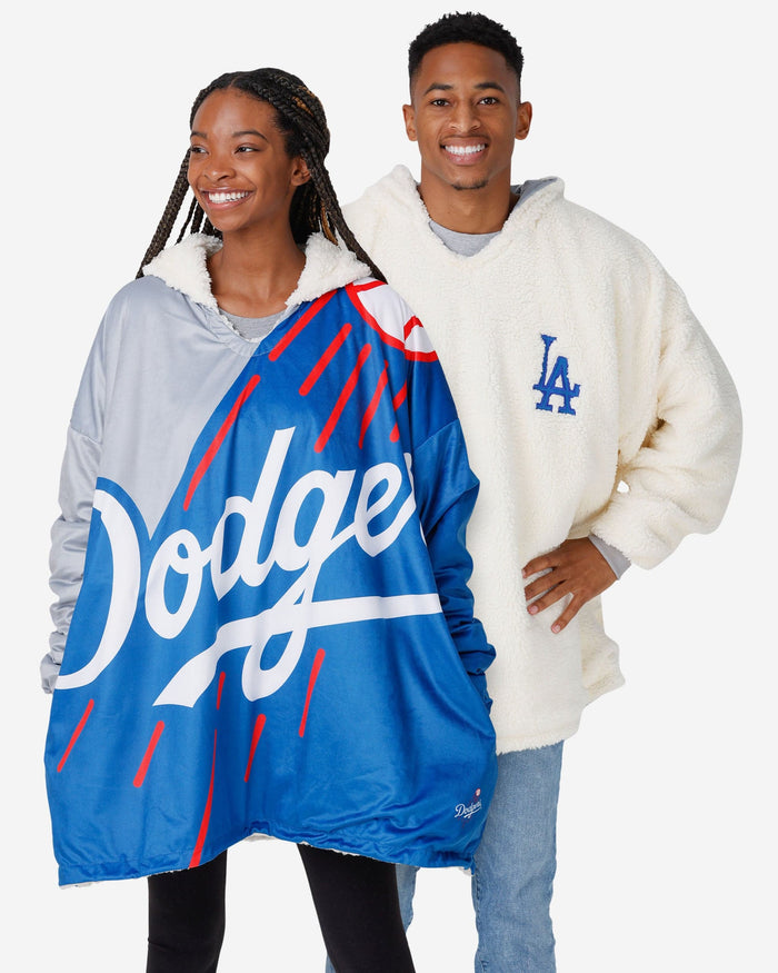 Los Angeles Dodgers Reversible Colorblock Hoodeez FOCO - FOCO.com