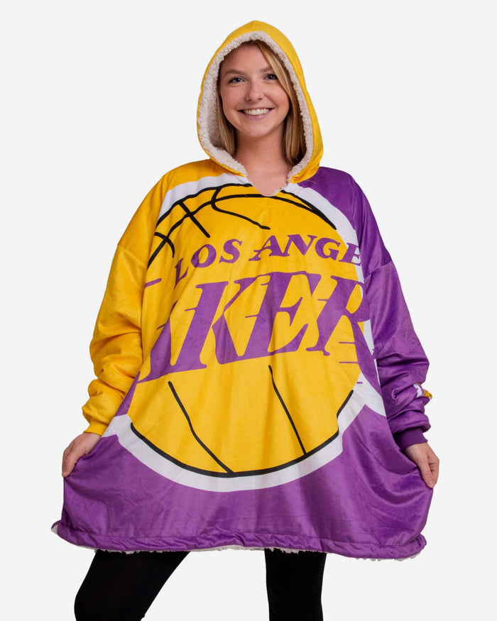 Los Angeles Lakers Reversible Colorblock Hoodeez FOCO - FOCO.com