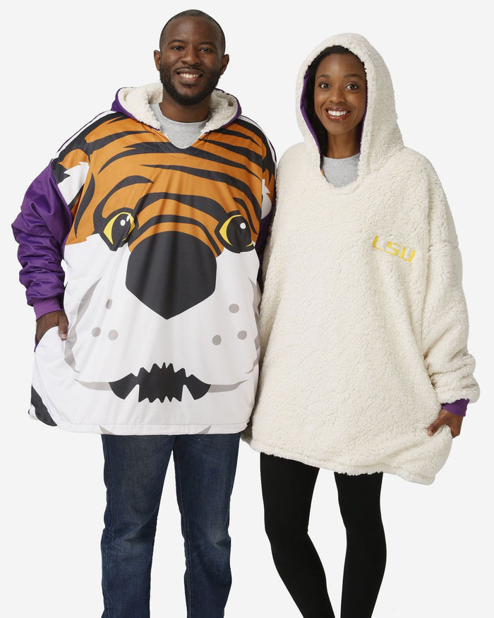 Mike the Tiger LSU Tigers Reversible Mascot Hoodeez FOCO - FOCO.com