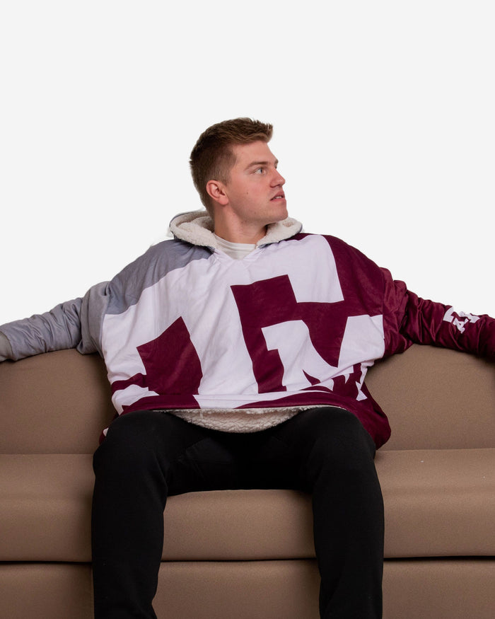 Texas A&M Aggies Reversible Colorblock Hoodeez FOCO - FOCO.com