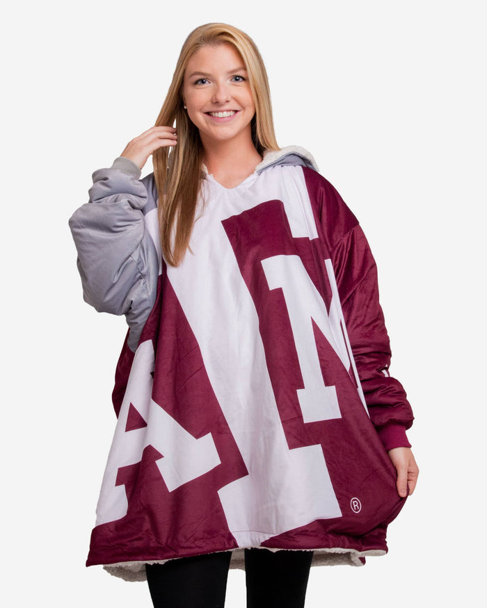 Texas A&M Aggies Reversible Colorblock Hoodeez FOCO - FOCO.com