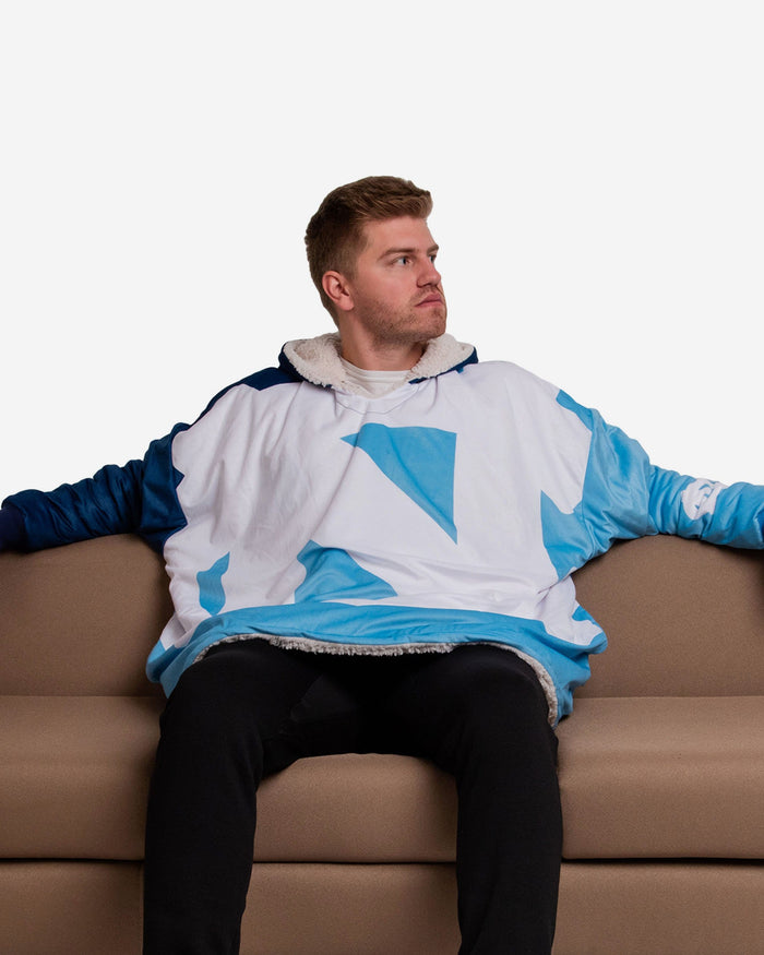 North Carolina Tar Heels Reversible Colorblock Hoodeez FOCO - FOCO.com