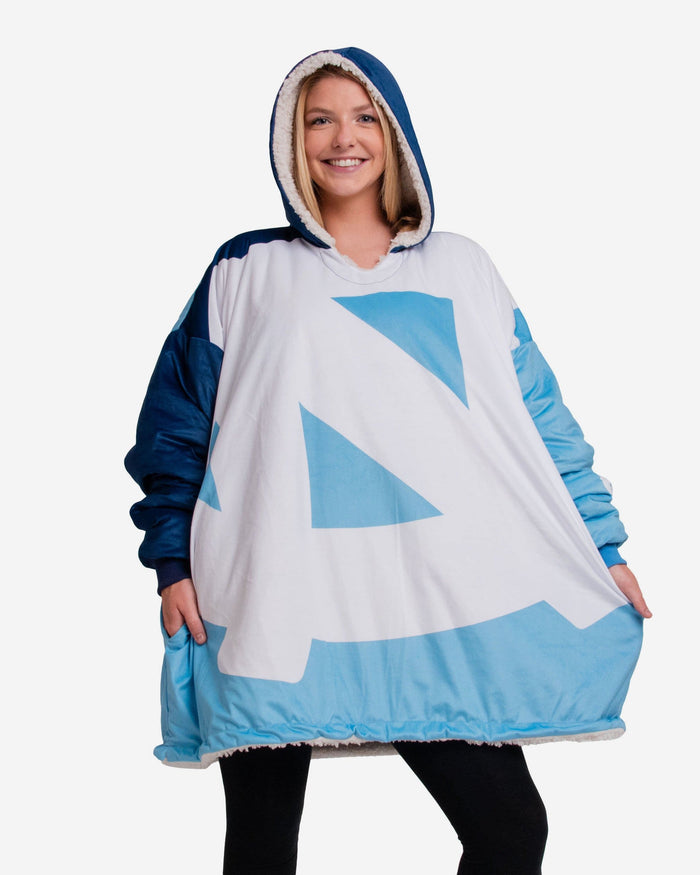 North Carolina Tar Heels Reversible Colorblock Hoodeez FOCO - FOCO.com