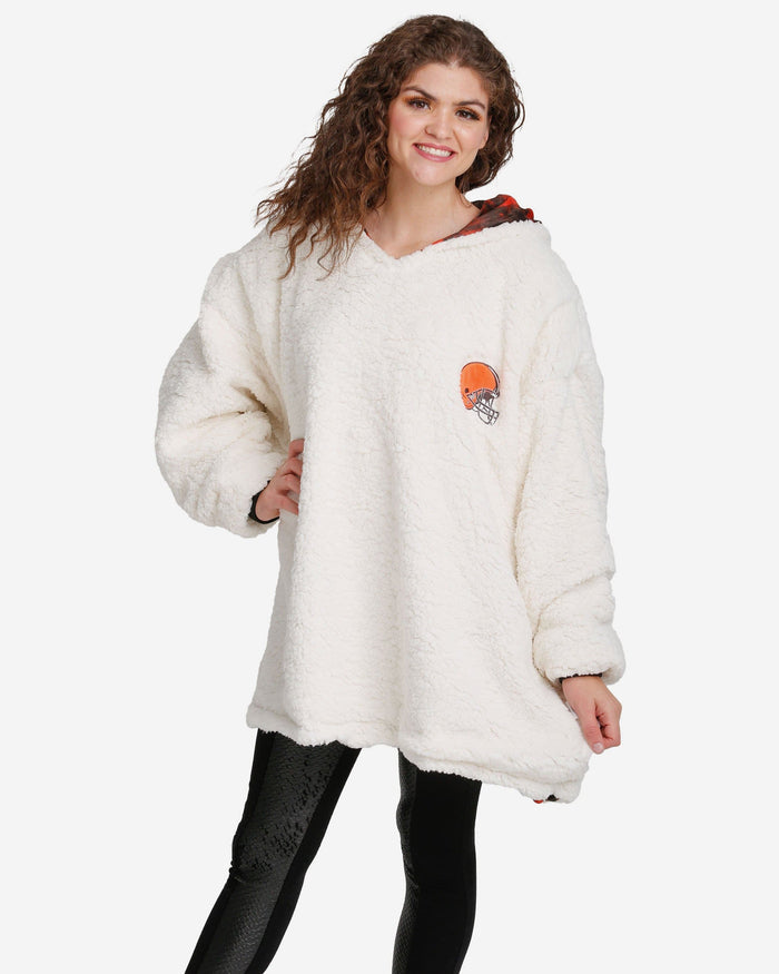 Cleveland Browns Original Bold Logo Camo Hoodeez FOCO - FOCO.com