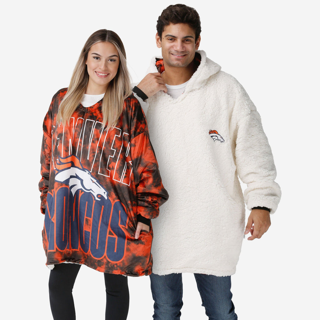 Denver Broncos Bold Logo Camo Hoodeez FOCO - FOCO.com