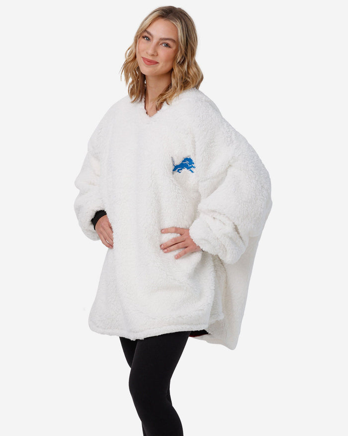 Detroit Lions Bold Logo Camo Hoodeez FOCO - FOCO.com